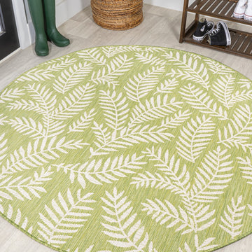 Nevis Palm Frond Indoor/outdoor Area Rug